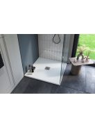 Radaway Kios SEw C szögletes lapos zuhanytálca 90x90 fehér