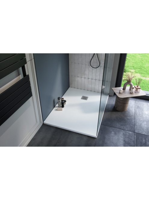 Radaway Kios SEw F szögletes lapos zuhanytálca 120x90 fehér