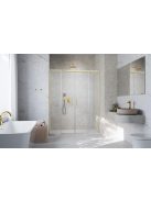Radaway Idea 8 Brushed Gold DWD szálcsiszolt arany zuhanyajtó 160 átlátszó