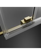 Radaway Idea 8 Brushed Gold DWD szálcsiszolt arany zuhanyajtó 190 átlátszó