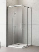 Radaway Idea 8 KDD szögletes zuhanykabin 110x80 átlátszó