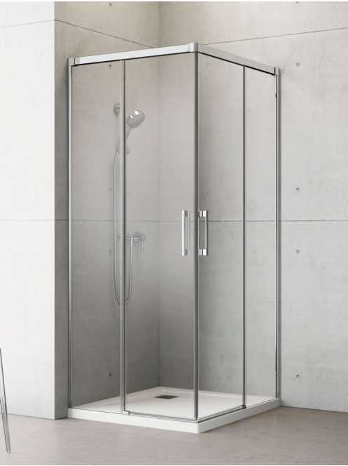 Radaway Idea 8 KDD szögletes zuhanykabin 110x80 átlátszó