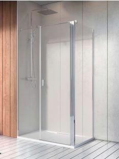   Radaway Nes 8 KDS II szögletes zuhanykabin 120x75 átlátszó balos