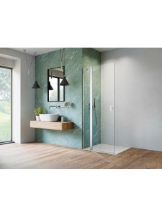 Radaway Nes Walk-in KDD II zuhanyfal 90 átlátszó balos