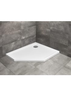   Radaway Doros PT E szögletes zuhanytálca 100x90 fehér (jobbos)