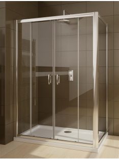   Radaway Premium Plus DWD+S szögletes zuhanykabin 180x80 átlátszó