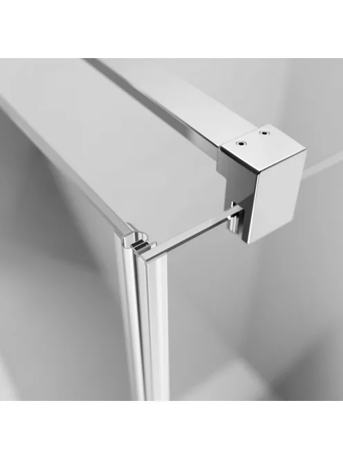 Radaway Nes PTJ szögletes zuhanykabin 80x80 átlátszó jobbos