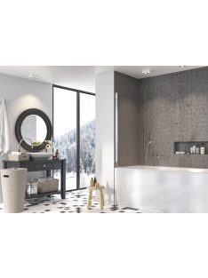 Radaway Nes PNJ I kádparaván 70 átlátszó balos