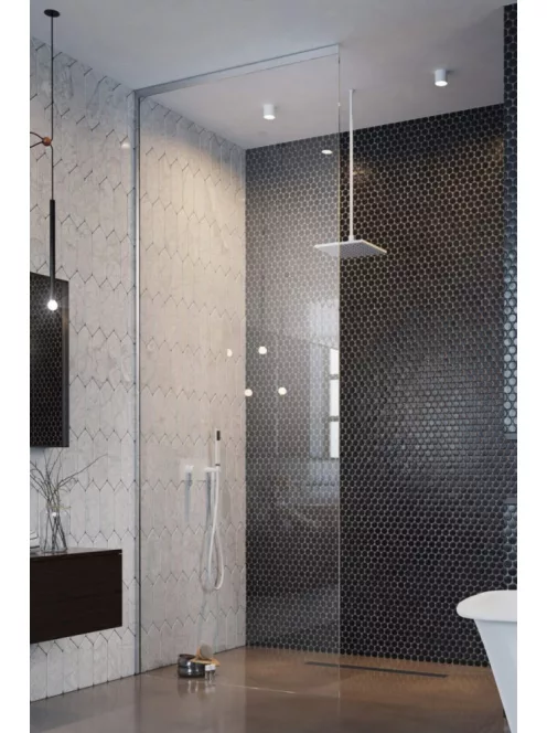 Radaway Modo XL Walk-in zuhanyfal 100-160x250-300 átlátszó