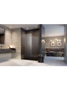   Radaway Modo New Gold II Walk-in arany zuhanyfal 85 átlátszó