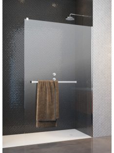   Radaway Modo New II Walk-in zuhanyfal törölközőtartóval 155 átlátszó
