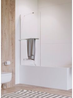   Radaway Idea PNJ kádparaván törölközőtartóval 50 átlátszó