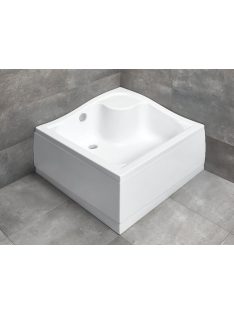   Radaway Korfu C szögletes zuhanytálca 90x90 fehér, ajándék szifonnal