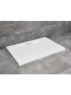   Radaway Giaros D szögletes zuhanytálca 110x80 fehér, ajándék szifonnal