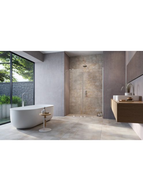 Radaway Furo DWD zuhanyajtó 130 átlátszó