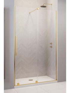   Radaway Furo Gold DWJ arany zuhanyajtó 110 átlátszó balos