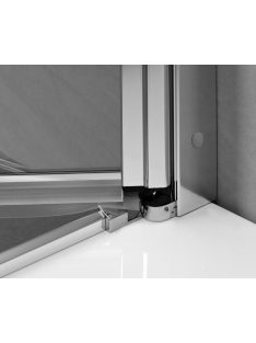 Radaway Fuenta New DWB zuhanyajtó 100 átlátszó jobbos