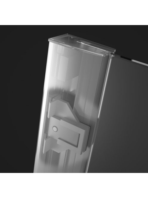 Radaway Fuenta New DWB zuhanyajtó 100 átlátszó jobbos