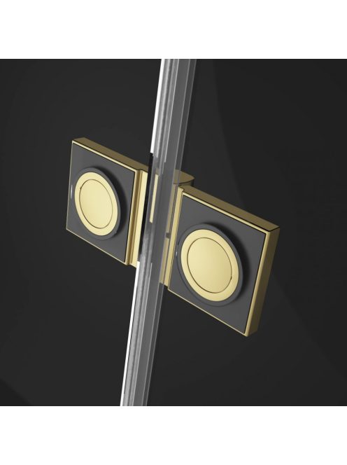 Radaway Essenza Pro Gold PND II arany kádparaván 100 átlátszó balos