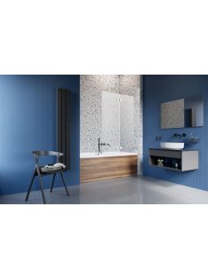   Radaway Essenza Pro PND II kádparaván 120 átlátszó balos