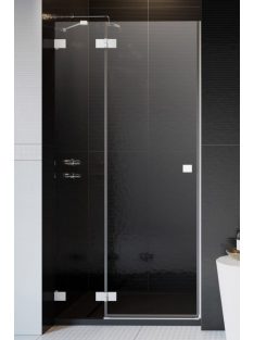  Radaway Essenza Pro White DWJ fehér zuhanyajtó 130 átlátszó jobbos