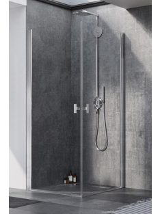 Radaway Nes KDD I szögletes zuhanykabin 100x100 átlátszó