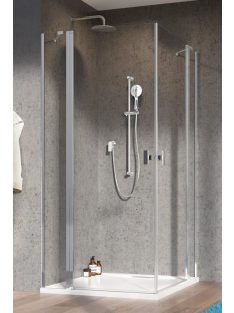   Radaway Nes KDD II szögletes zuhanykabin 100x100 átlátszó