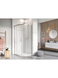 Radaway Idea PDD íves zuhanykabin 80x80 átlátszó