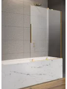 Radaway Furo Gold PND II arany kádparaván 130 átlátszó jobbos