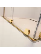 Radaway Furo Gold Walk-in arany zuhanyfal 80 átlátszó jobbos