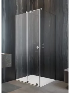   Radaway Furo KDJ RH szögletes zuhanykabin 90x90 átlátszó jobbos