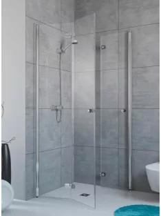   Radaway Fuenta New KDD B szögletes zuhanykabin 100x100 átlátszó