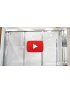 Radaway EVO DW+S zuhanykabin 75x75 átlátszó
