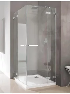   Radaway Euphoria KDD szögletes zuhanykabin 100x100 átlátszó