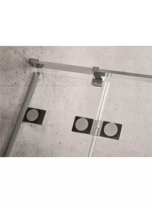 Radaway Euphoria PDD íves zuhanykabin 80x90 átlátszó