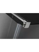 Radaway Euphoria PDD íves zuhanykabin 90x80 átlátszó