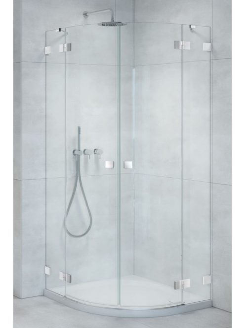 Radaway Essenza Pro PDD íves zuhanykabin 90x90 átlátszó