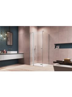   Radaway Eos KDJ II szögletes zuhanykabin 90x90 átlátszó balos