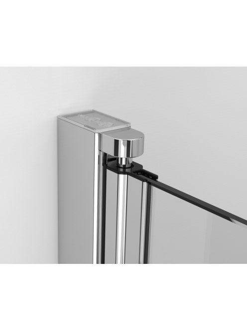 Radaway Eos DWD+S II szögletes zuhanykabin 90x90 átlátszó