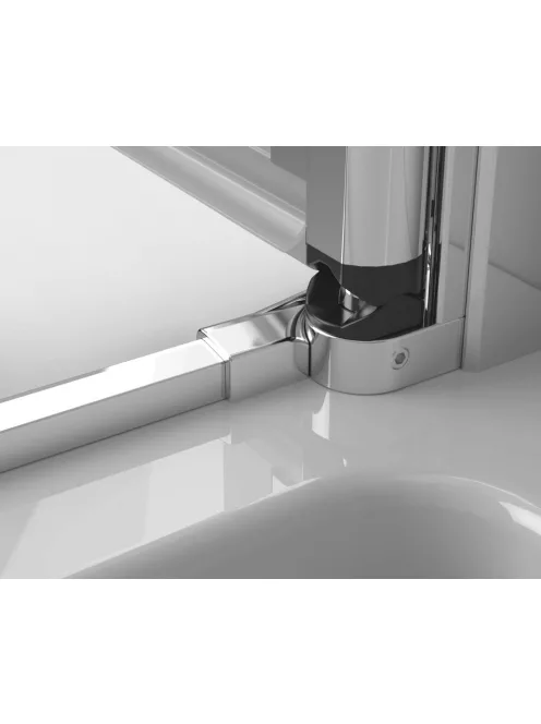 Radaway Eos DWD+S II szögletes zuhanykabin 110x100 átlátszó