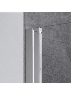   Radaway Nes KDJ-B szögletes zuhanykabin 90x90 átlátszó balos