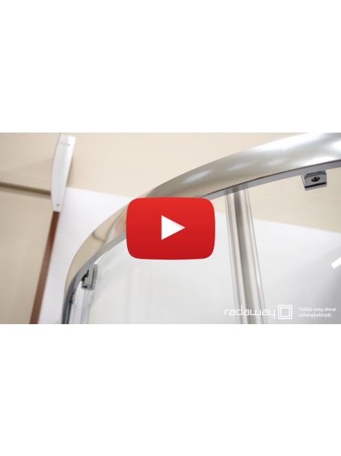 Radaway Premium Plus DWD zuhanyajtó 140 barna