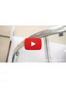 Radaway Premium Plus DWD zuhanyajtó 160 átlátszó