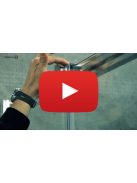 Radaway Espera KDJ szögletes zuhanykabin 110x80 átlátszó balos