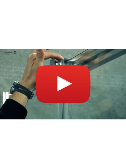 Radaway Espera KDJ szögletes zuhanykabin 110x80 átlátszó balos