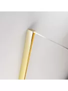 Radaway Furo Gold KDJ szögletes arany zuhanykabin 90x100 átlátszó jobbos
