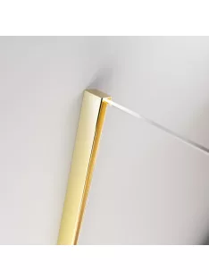  Radaway Furo Gold KDJ szögletes arany zuhanykabin 150x120 átlátszó jobbos