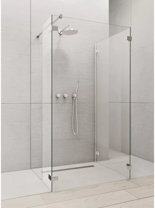 Radaway Euphoria Walk-in IV zuhanyfal 90x80 átlátszó