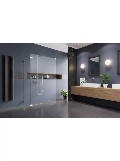 Radaway Euphoria Walk-in VI zuhanyfal 120x80 átlátszó