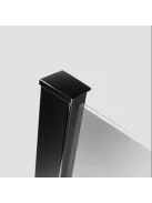 Radaway Modo New Black III Walk-in fekete zuhanyfal 90x140 átlátszó